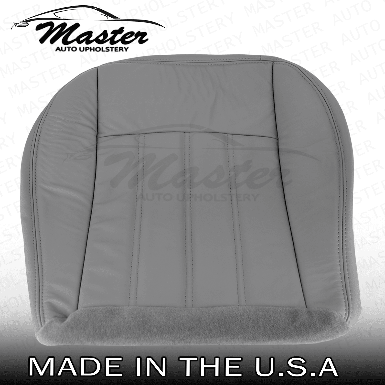 Fits 2006 2007 Chrysler 300C Replacement Driver Bottom Gray Leather