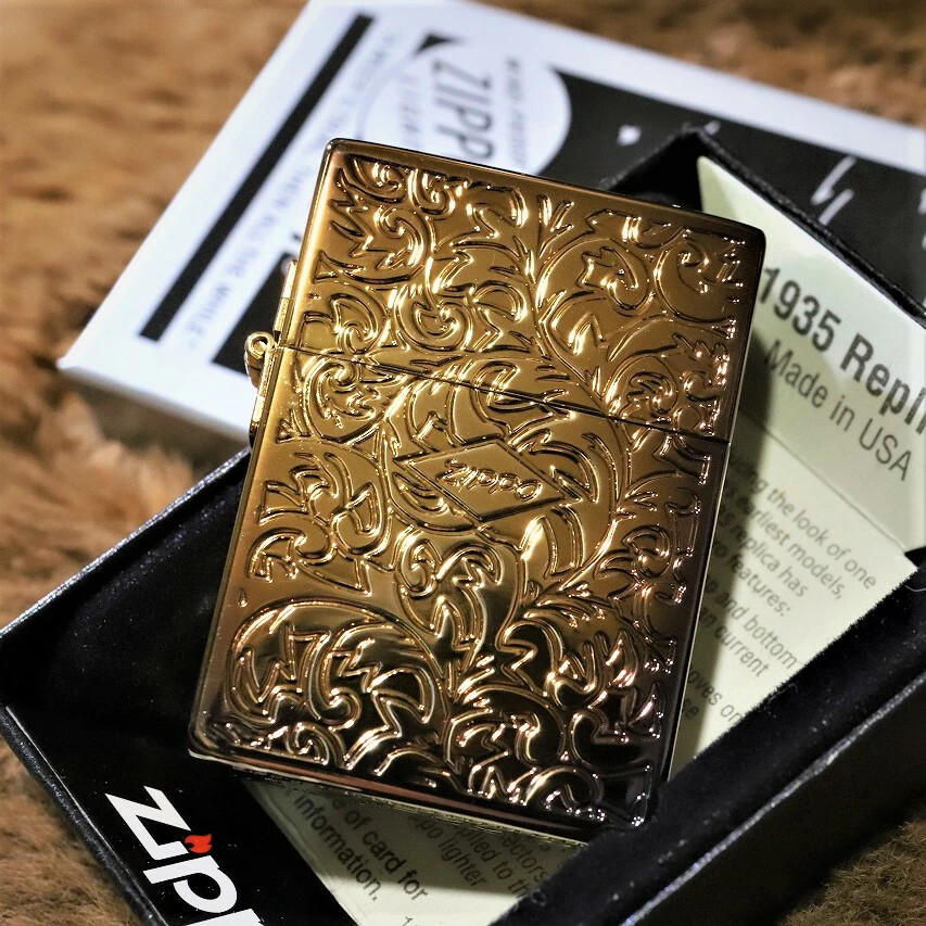 Zippo Oil Lighter 1935 Replica Arabesque | eBay