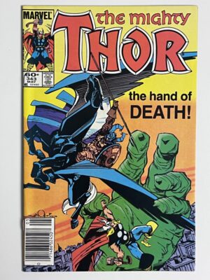 Thor #343 (1984) Death of Fafnir in 9.0 Very Fine/Near Mint  -$5.99 Unlimited...