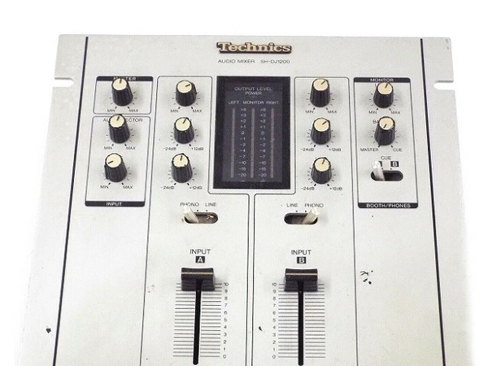 Technics SH-DJ1200 DJ Mixer Used Silver From Japan F/S