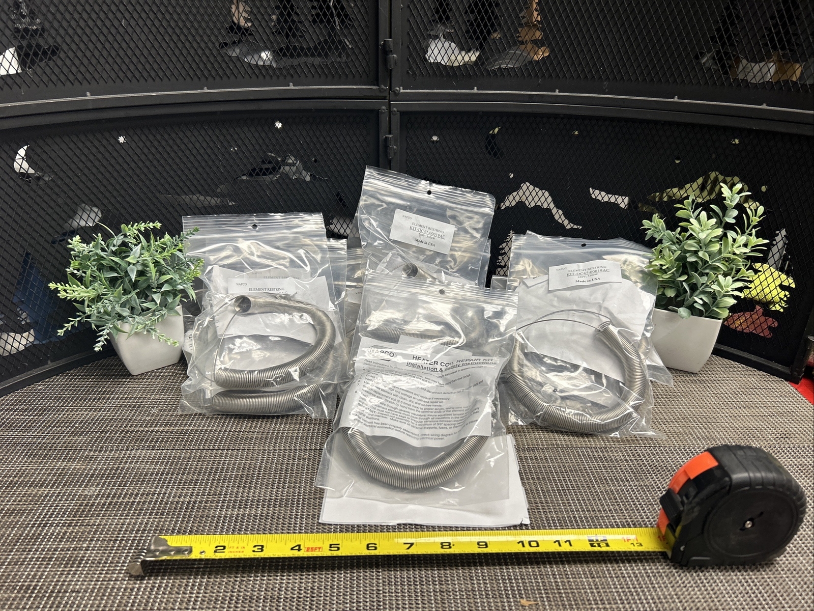 13 QTY! NAPCO DC4700019AC HEATER COIL REPAIR KIT ELEMENT RESTRING 240V