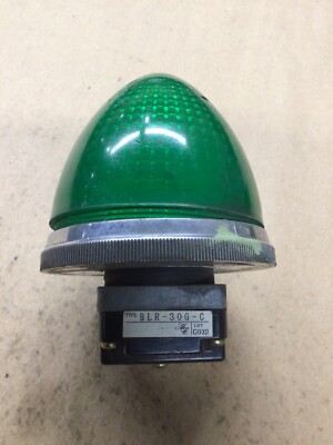 Maruyasu Electric GREEN Pilot Indicator Light BLR-300-C #4028I152
