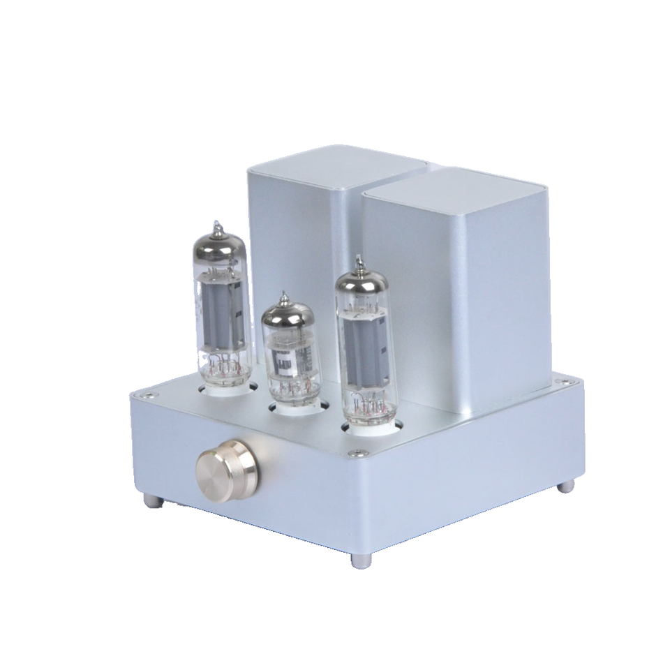 1set Mini APPJ EL84+12AX7B Tube Amp Audio Amplifier Silver Original ...