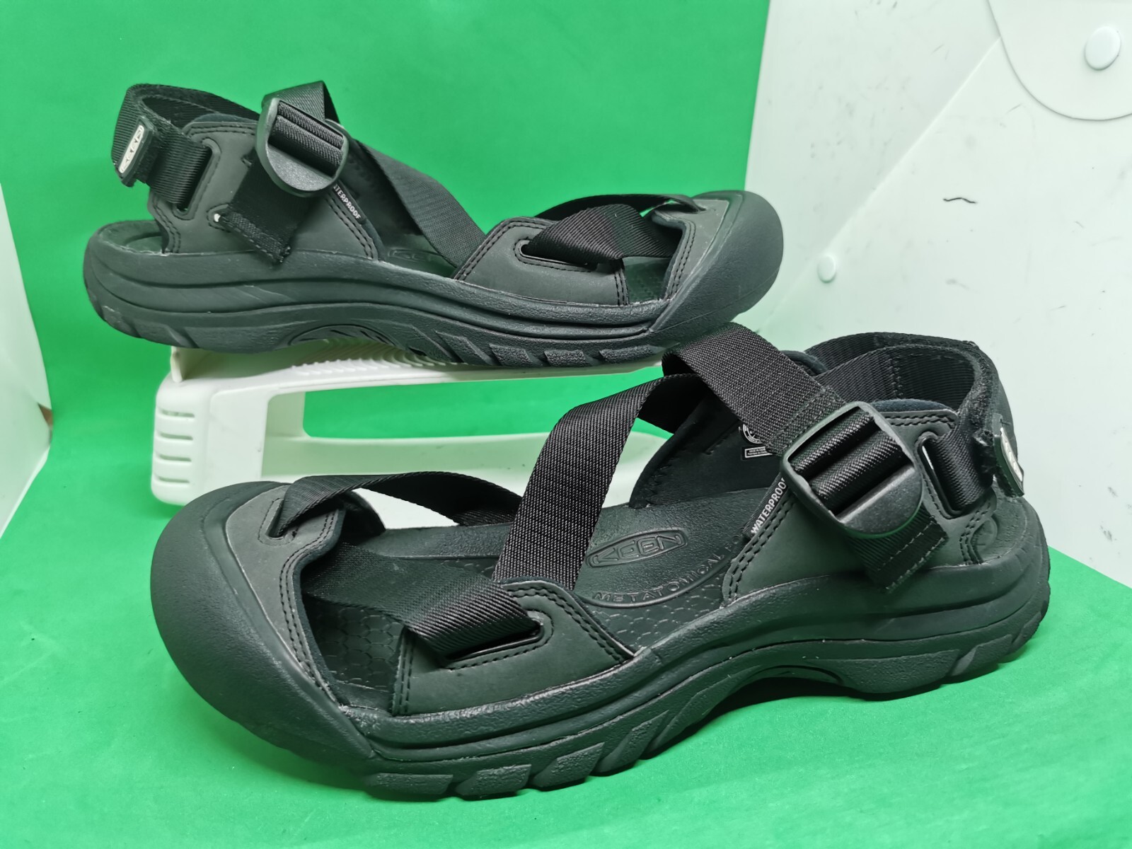 Scarpe sandali Keen uomo Zerraport II 1022418 tessuto nero trail escursionismo taglia 11