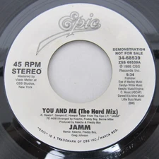 JAMM You And Me (The Hard Mix) Epic 1988 Funk/Soul 45 PROMO
