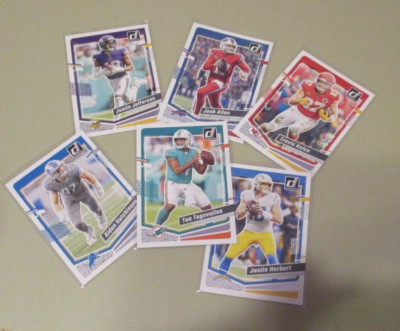 2023 Donruss Football Singles BASE VETERANS Choose a PLAYER