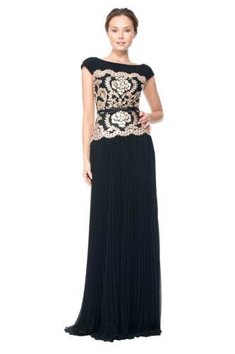 Tadashi Shoji lace overlay fit and flare cocktail dress Sz 8 | eBay