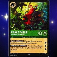 Prince Phillip Swordsman of the Realm - Disney Lorcana Shimmering Skies 83/204