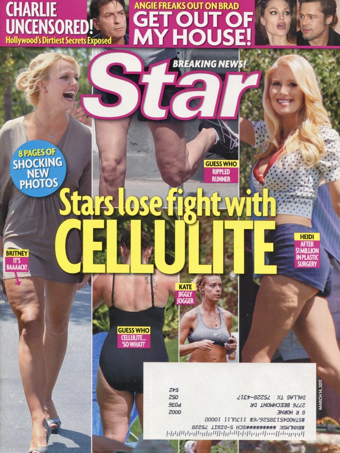 Stars With Cellulite