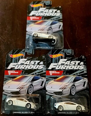 Hot Wheels 2020 Fast & Furious Lamborghini Gallardo LP 560-4 White