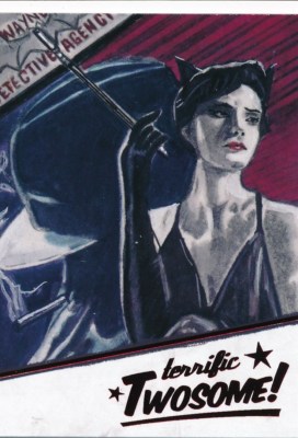T3 BATMAN CATWOMAN 2018 Cryptozoic DC Bombshells Series 2 TERRIFIC TWOSOME