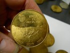 NASA Space Mission Apollo 15 July 26 1971 Moon Brass Challenge Coin RARE