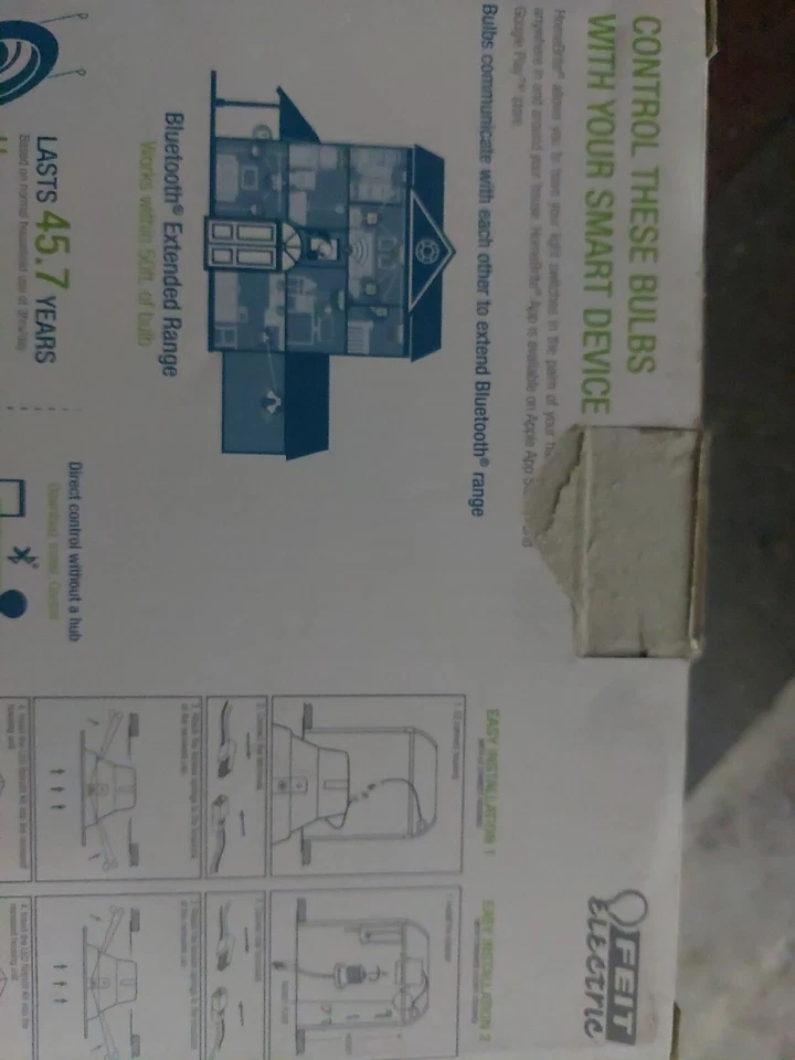 FEIT HomeBrite Smart Bluetooth LED 5-6" Recessed Retrofit Light Kit 75w - Image 3 of 4