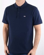 Image of Brand New Tommy Hilfiger Polo Shirt Navy - Size S