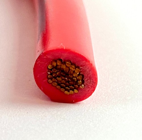 Wells 12 AWG Red Electrical Wire 25ft Copper PVC Insulated Cable Roll - Picture 4 of 4