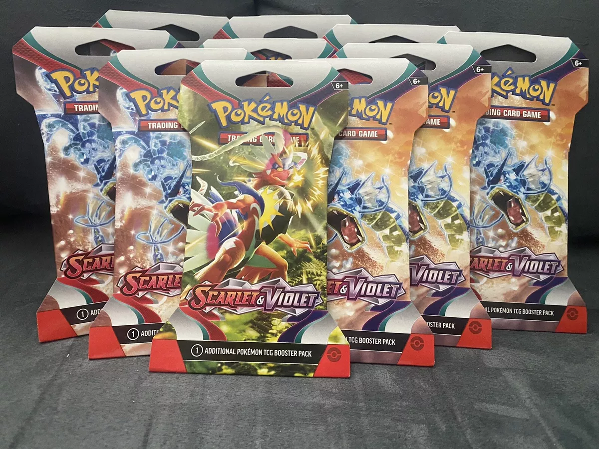 Pokémon TCG: Scarlet & Violet Sleeved Booster Pack (10 Cards)