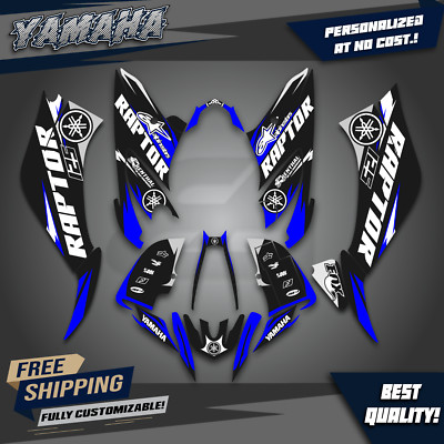 Graphic kit ATV Graphics Decals Kit For Yamaha raptor 125 all years