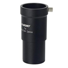 Telescope Barlow Lens, 1.25 Inch Telescope Accessory, Fully Multi Coated Broa...