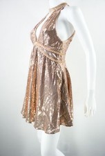 FREE PEOPLE size 4 A-Line Sequined Mini Dress NEW NWT