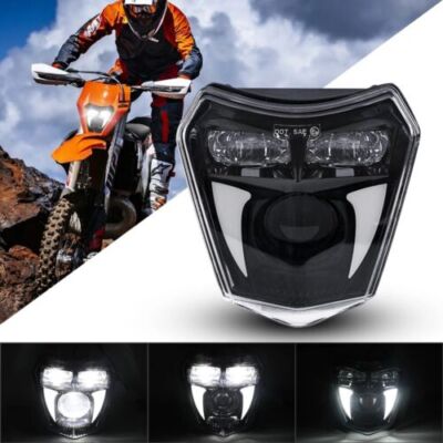 Dirt bike LED Headlight DRL For KTM 250 350 450 500 690 SMC-R 690 Enduro R  2019+