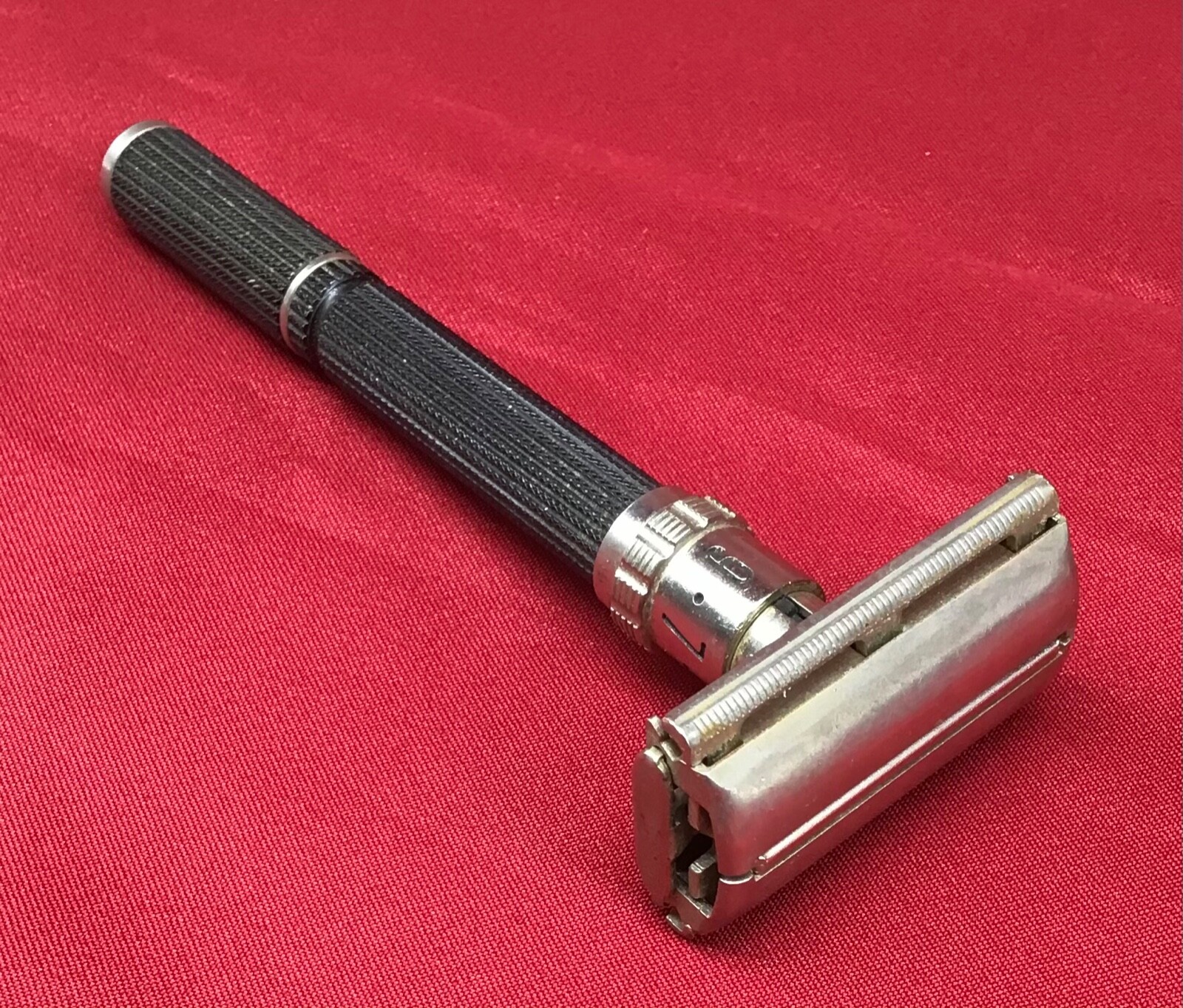 Vintage Gillette Safety Razor W1 adjustable 19 Black Beauty retro eBay