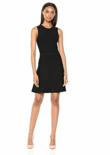 Theory Sleeveless Flare Knit Dress 