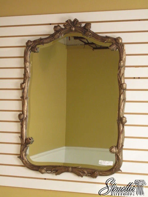 1981: Espejo de vidrio biselado tulipán Friedman Brothers #6907 ~ Nuevo Foto 2 de 4