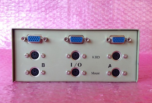 Manual 2 Way A b Data Transfer Switch Box For Lpt Parallel Db 25 Ports Or Serial - Picture 3 of 9
