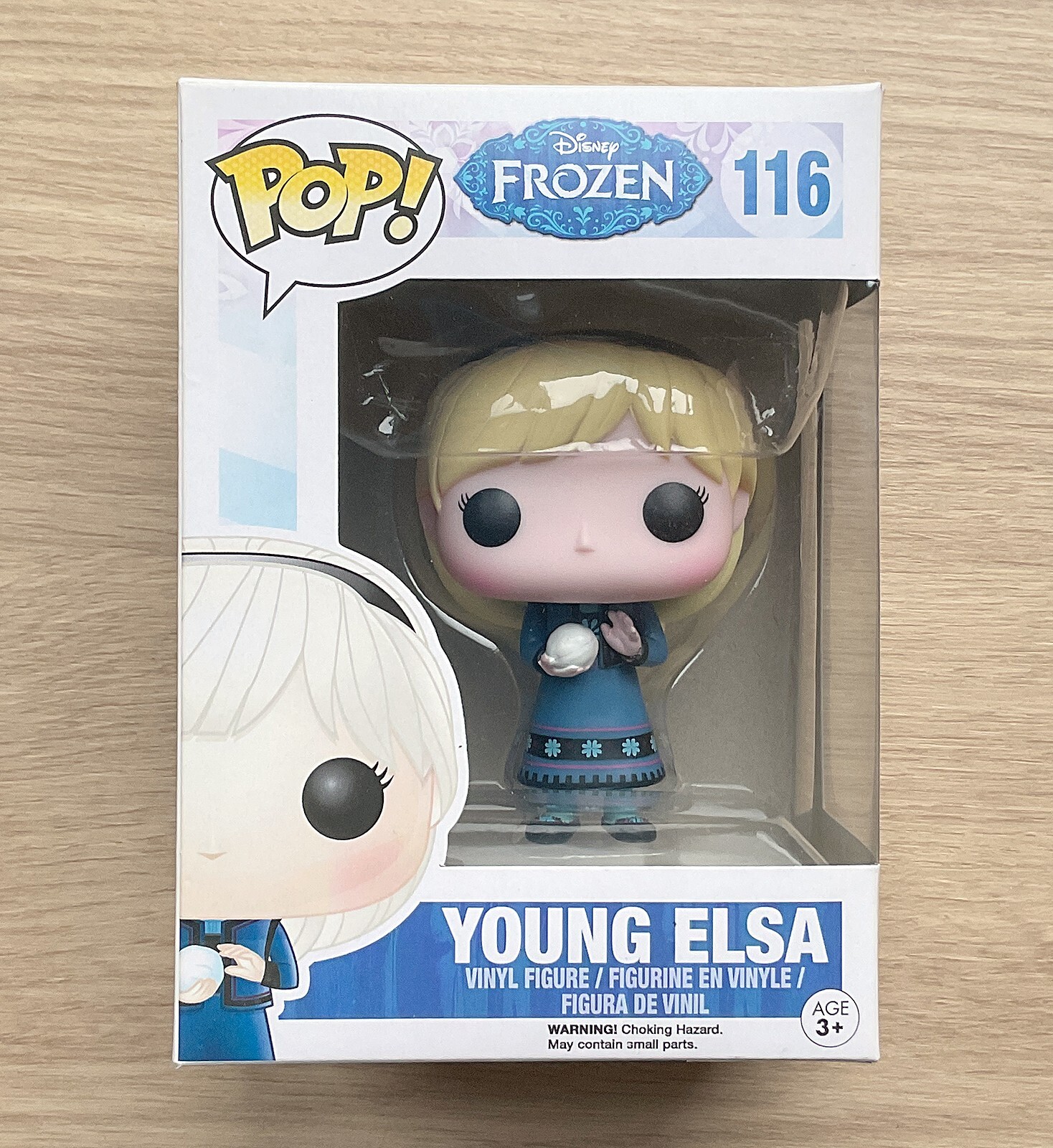 En Oferta Funko Pop Disney Frozen Young Elsa #116 + Protector Gratis