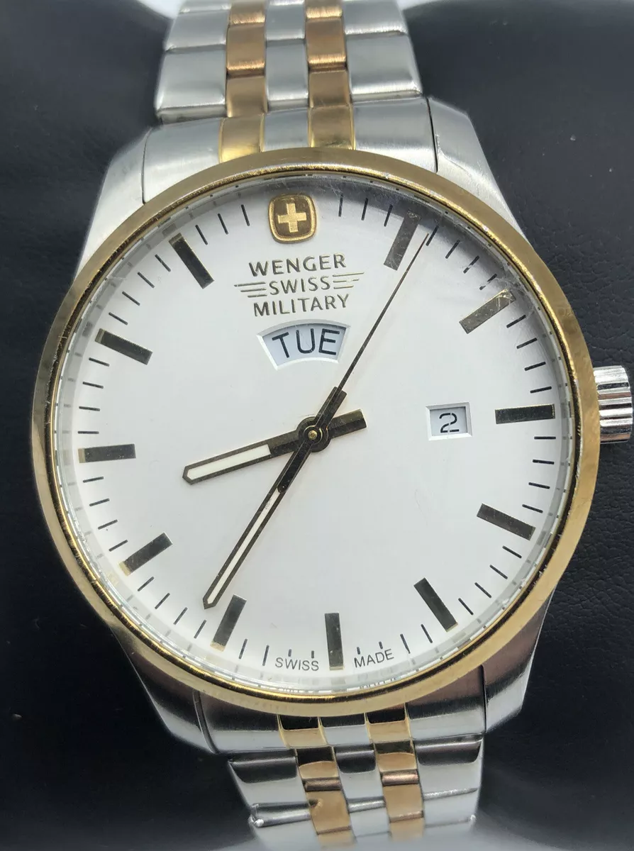 Wenger terragraph stainless shop steel men's watch