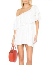 SHOW ME YOUR MUMU Holly Dress Picnic White Size Small