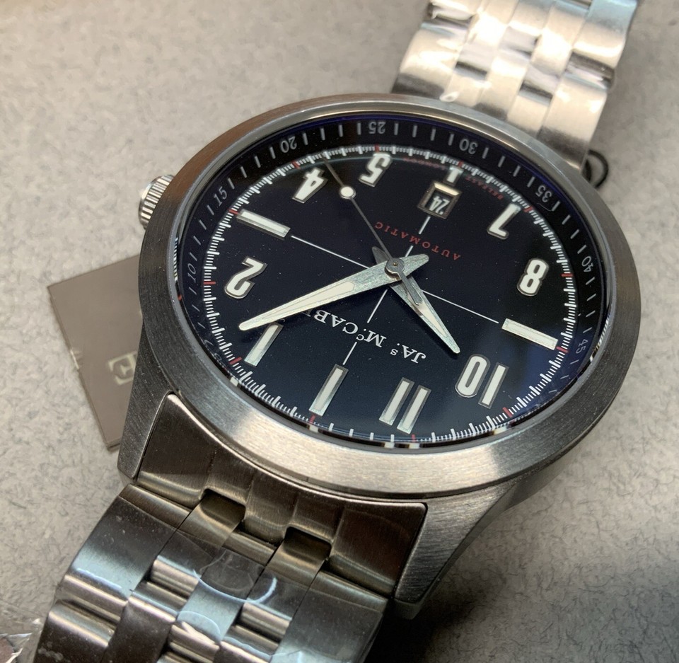 New James McCabe Scrambler Baja 43mm Men's Automatic Watch eBay