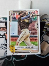 2021 Topps Bowman #87 Fernando Tatis Jr San Diego Padres Baseball Card