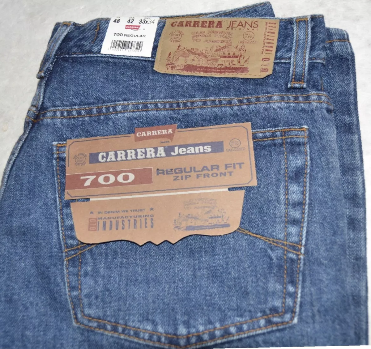 Jeans Mens CARRERA 700 Size 46 48 50 54 56 58 60 62 Pants Denim | eBay