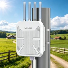 WAVLINK Dual-Band AX3000 Wi-Fi 6 Wireless Gigabit Internet Router Outdoor WPA3