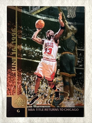 Michael Jordan 1999-2000 Upper Deck Gatorade Promo Jumbo 6 Card Set MJ1-MJ6 - Picture 8 of 13