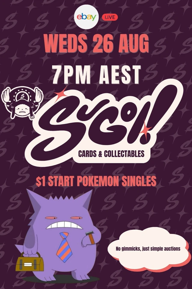 Sugoi $1 Start POKEMON Singles