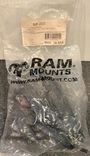 RAM Mounts Standard Length Aluminum Double Socket Arm for 1.5" Ball RAM-201U