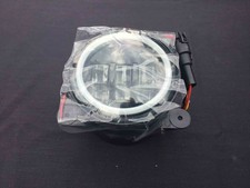 4 Inch Led Fog Light Blue Halo Jeep Wrangler Jk 2007-2018 Single New 4mudders 4 Inch Led Fog Light Blue Halo Jeep Wrangler Jk 2007-2018 Single New 4mudders