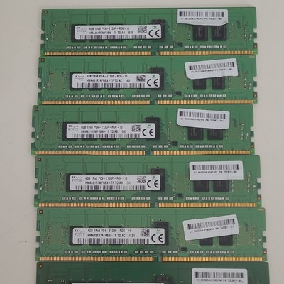 SK hynix 25GB DDR4 RDIMM Arbeitsspeicher PC4-2133P Registered 6x4GB