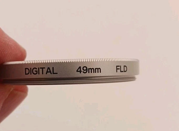 Daylight Balance Lens Filter 49mm FL-D FLD Japan Camera Fluorescent with Case - Image 2 of 3