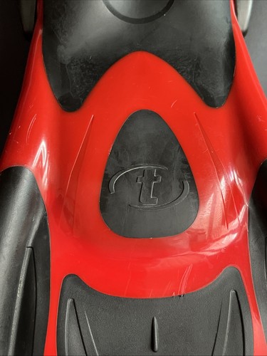Tusa Xpert Zoom Split Fin offene verstellbare Ferse Tauchflossen L-XL mit Tragetasche - Bild 3 von 21