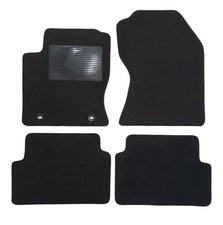 Set Tappetini Tappeti Auto in Moquette per Ford Focus I dal 1998 al 2001, neri