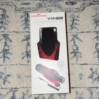Commander Optics V30 Pro Shotgun Microphone Supercardioid Wind Muff for Cameras