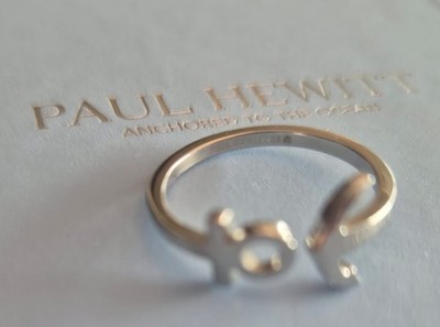 Paul Hewitt Ring Anker Stahlring 925er SILBER  Größe 58,Ø 18,5mm NEUWERTIG!!