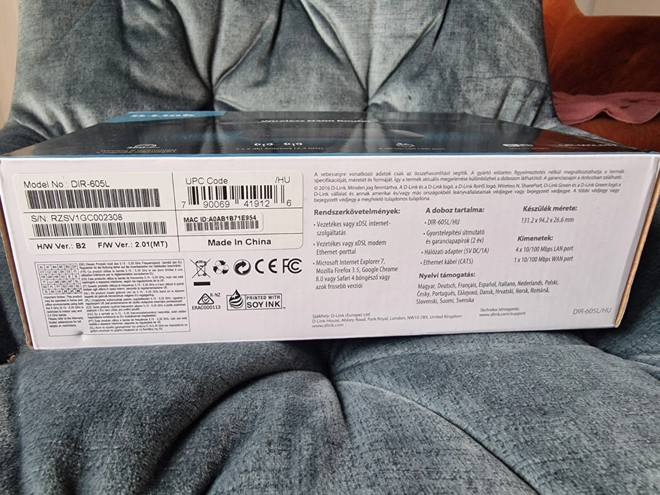 D-Link Wireless N300 Router DIR-605L/HU 300Mbps 2,4GHz G119 - Bild 2 von 4