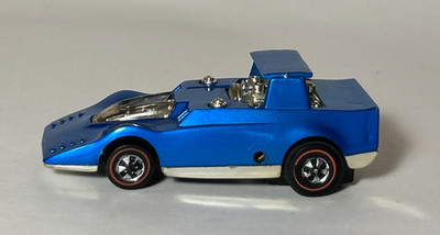 Hot Wheels Sizzlers The Spoil Sport   Blue   1969 Redline   Vintage Electric Car