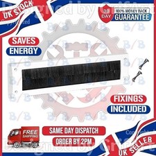 WEIß PVC BRIEFKASTEN ZUGLUFTSTOPPER INNEN INNEN BÜRSTE BORSTEN DICHTUNG ABDECKUNG