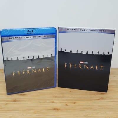 Eternals Blu-ray + DVD Marvel Exclusive 2021 Brand New Sealed with Slipcover