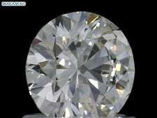 0.92 CT Certificate GIA Round Natural Mined Diamond Loose H color SI1 clarity 3815.22 per carat